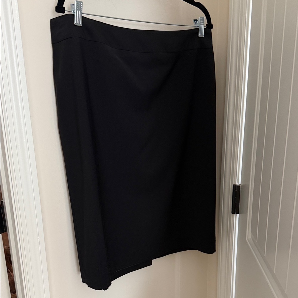 Talbots Classic Black Pencil Skirt